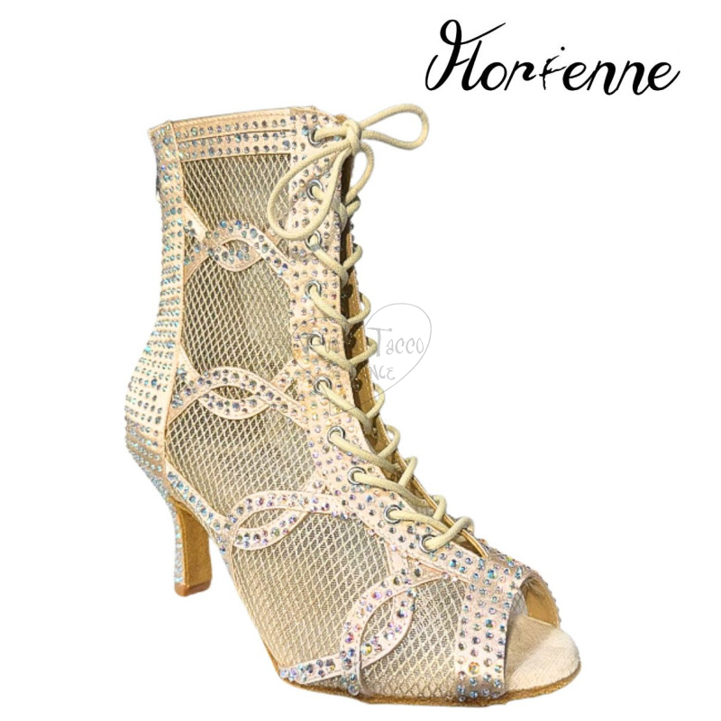 Florienne KryStal KS-265 Dance Boots with Rhinestones