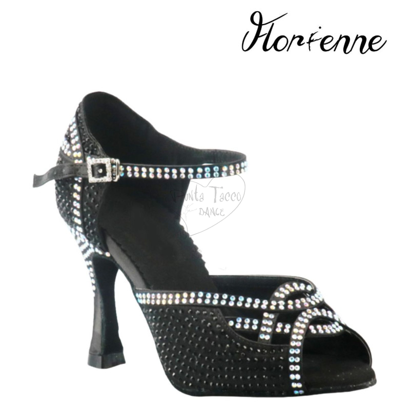 Florienne KryStal KS-255 Scarpa da Ballo con Strass
