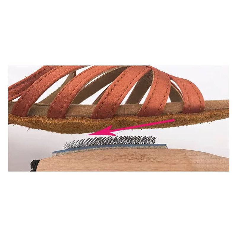 Florienne SPAZZOLINA DI LEGNO per scarpe ballo