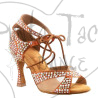 Florienne KriStal KS-308 Dance Shoe with Black Rhinestones