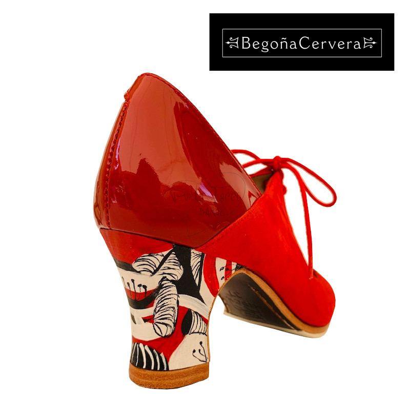 Begona Cervera Arty Flamenco shoe
