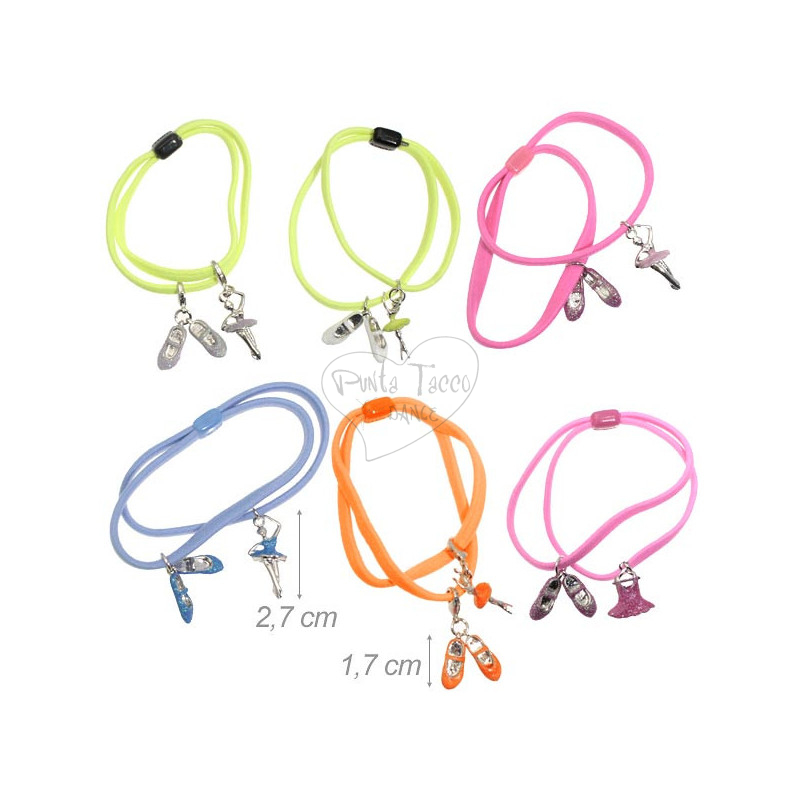 Bracciale Elastico Danza Fluo