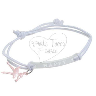 Elastic Bracelet with Ballerina