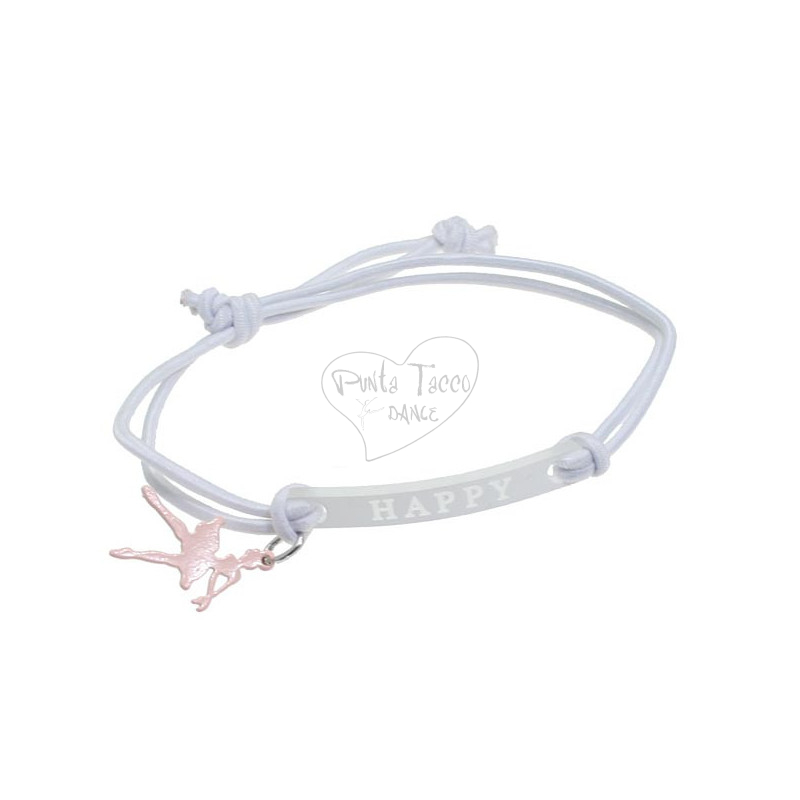 Bracciale Elastico con Ballerina