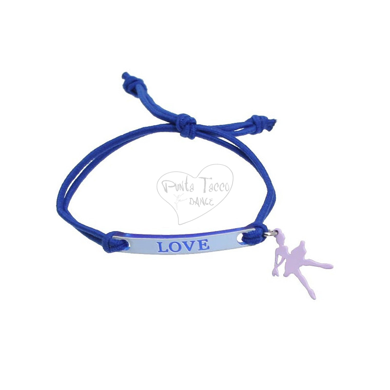 Bracciale Elastico con Ballerina