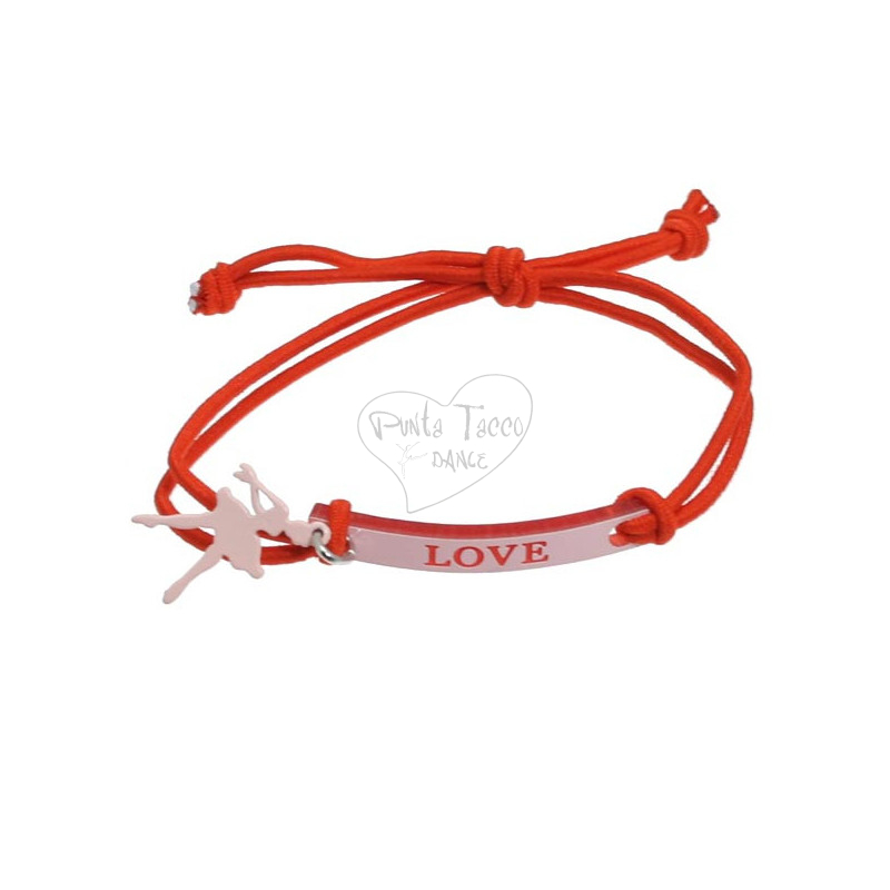 Bracciale Elastico con Ballerina