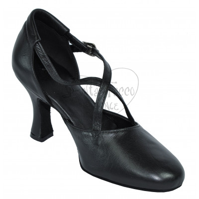 Scarpa chiusa adatta a tutti i balli in morbida pelle