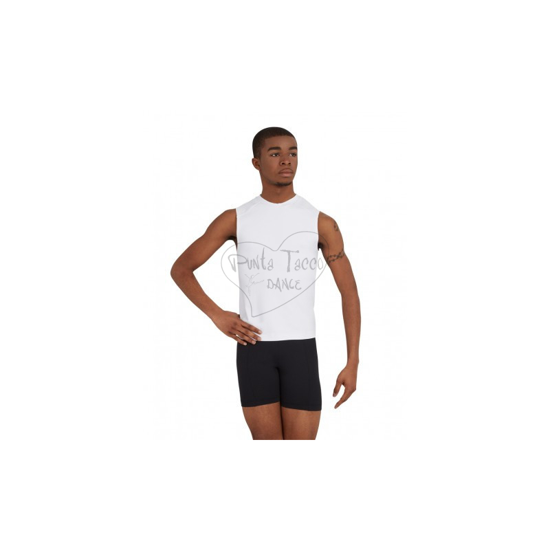 Pantaloncino corto da danza nero da uomo