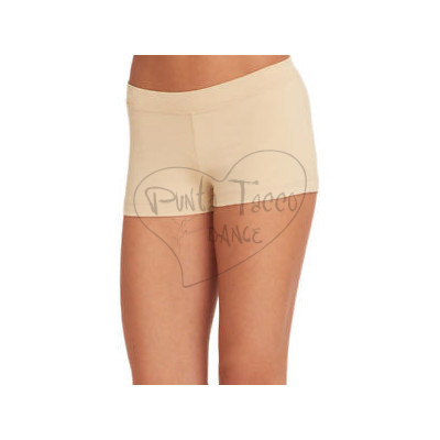 Short donna color carne o nero con cuciture rinforzate
