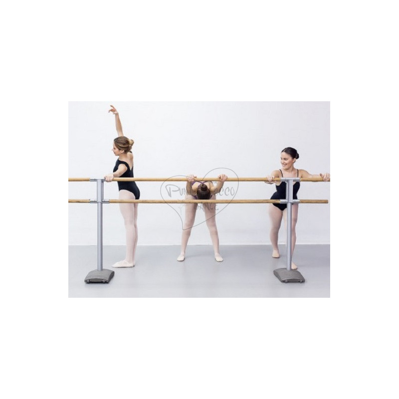 Sbarra mobile con ruote per fare esercizi di danza classica