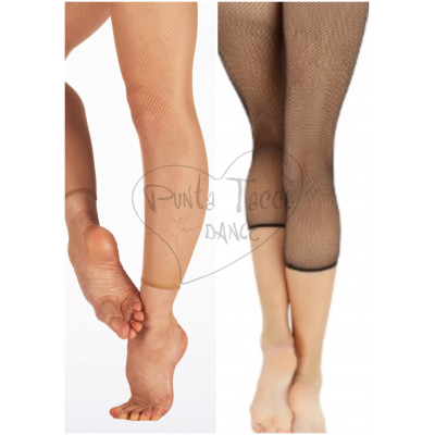 collant a rete al polpaccio Capezio