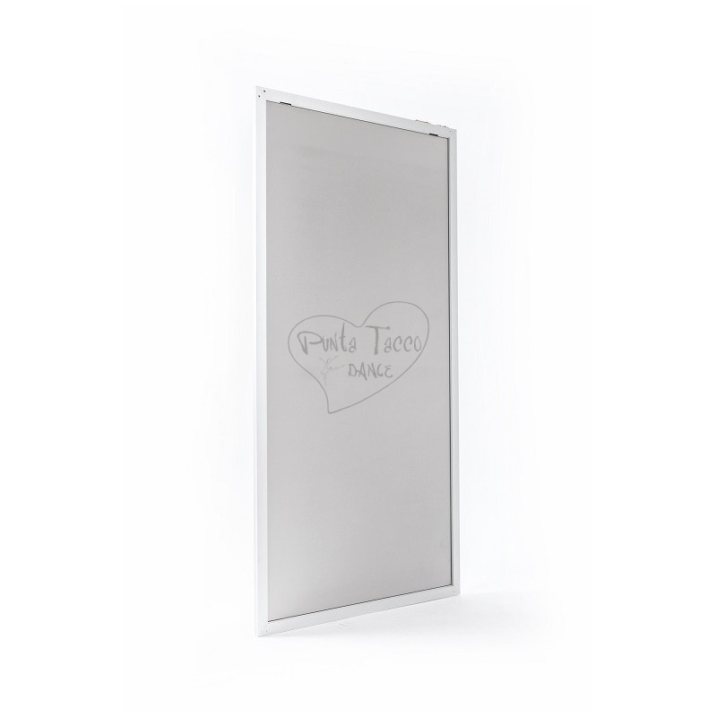 Specchio 200x100x2,5cm Figaro Inserito dentro Struttura Alluminio