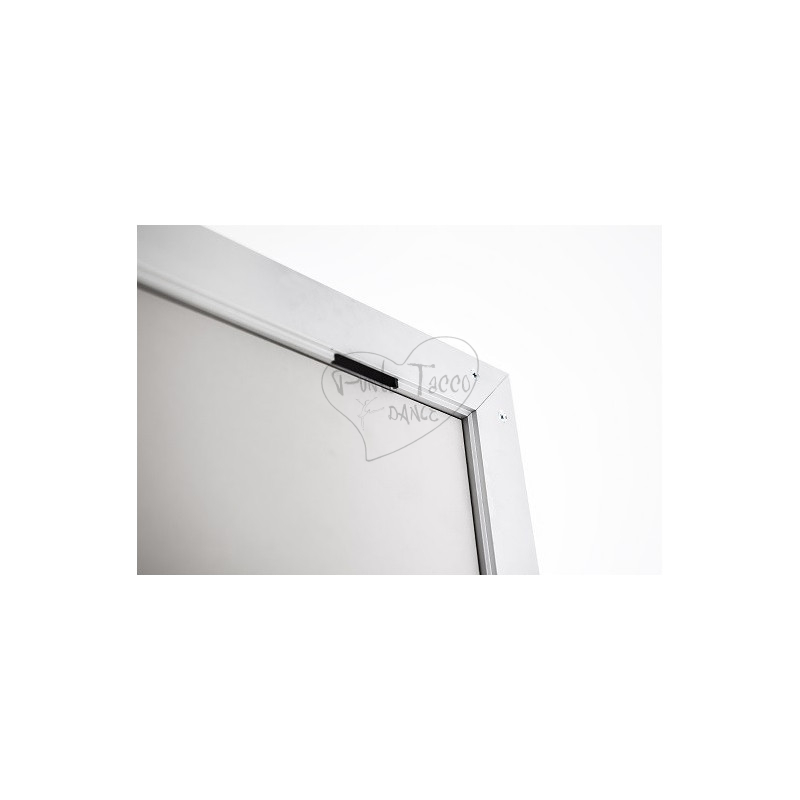 Specchio 200x100x2,5cm Figaro Inserito dentro Struttura Alluminio
