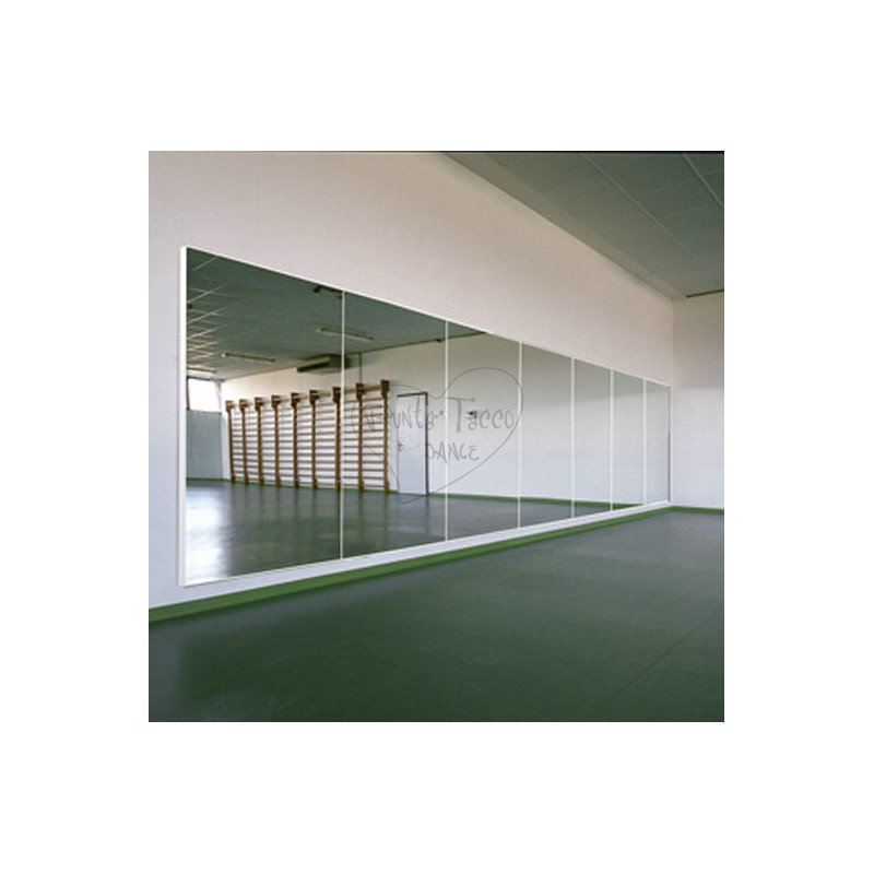Specchio 200x100x2,5cm Figaro Inserito dentro Struttura Alluminio