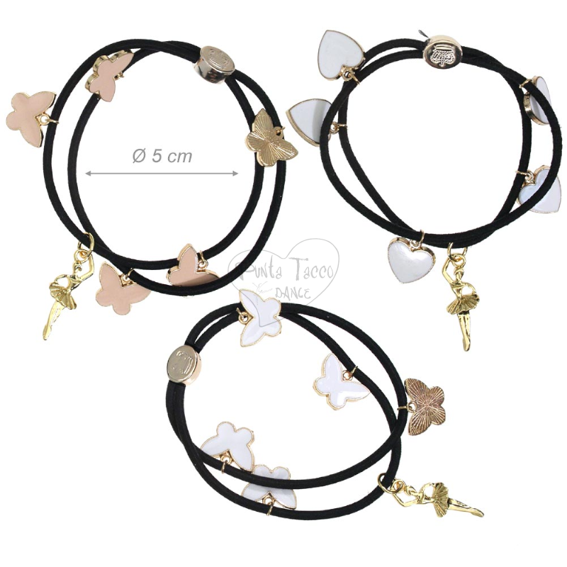 Bracciale Elastico con Ballerina