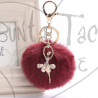 Portachiavi Ballerina Pon Pon Florienne