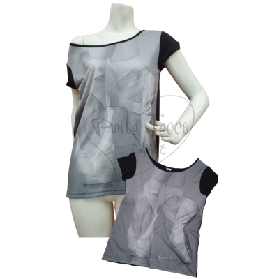 Dance is T-shirt with matte tips print