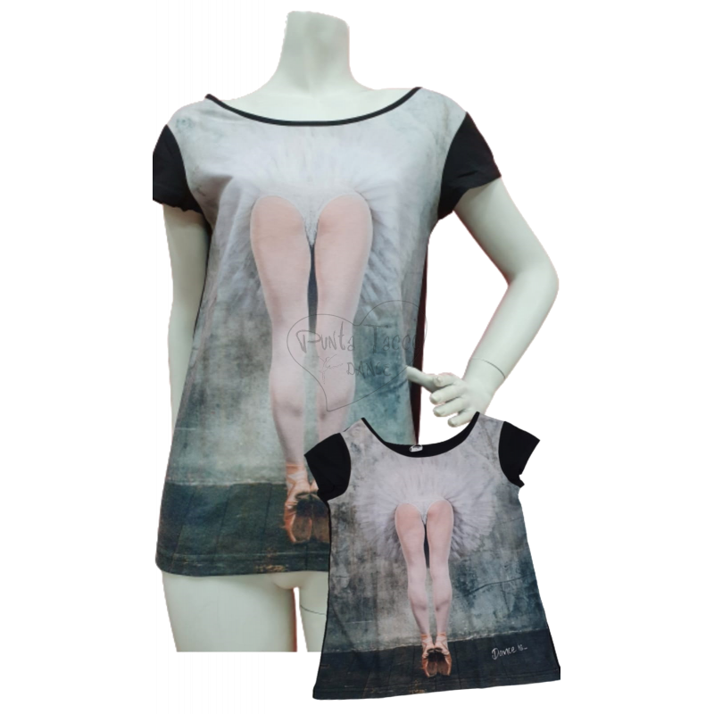 Dance is T-shirt Dance Ballerina with Tutu