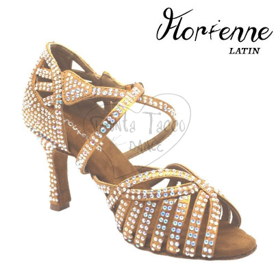 Florienne Luxury Scarpa da Ballo con strass