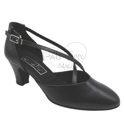 DBS Cuccarini Scarpa da Ballo Pelle Tacco 5cm