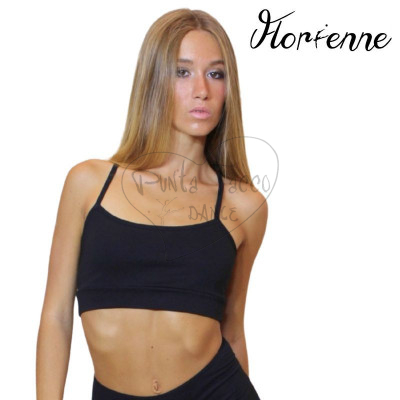 FLORIENNE FL-B719-D WOMEN'S CROSSED DANCE TOP