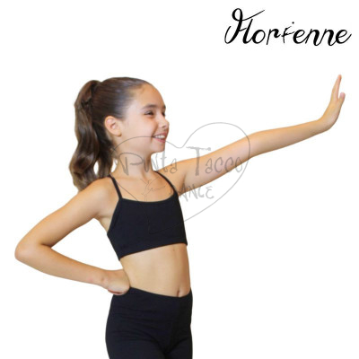 FLORIENNE FL-B719-B TOP BIMBA DANZA CON INCROCIO