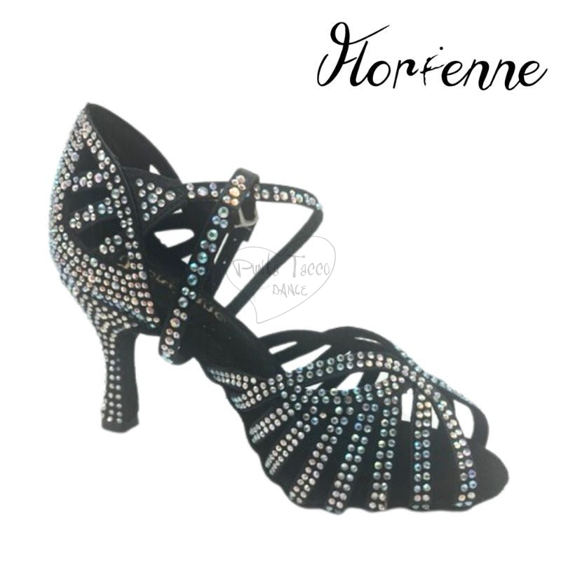 Florienne Luxury Scarpa da Ballo con strass