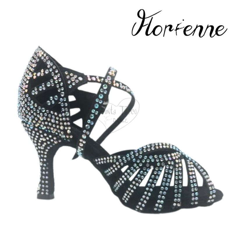 Florienne Luxury Scarpa da Ballo con strass