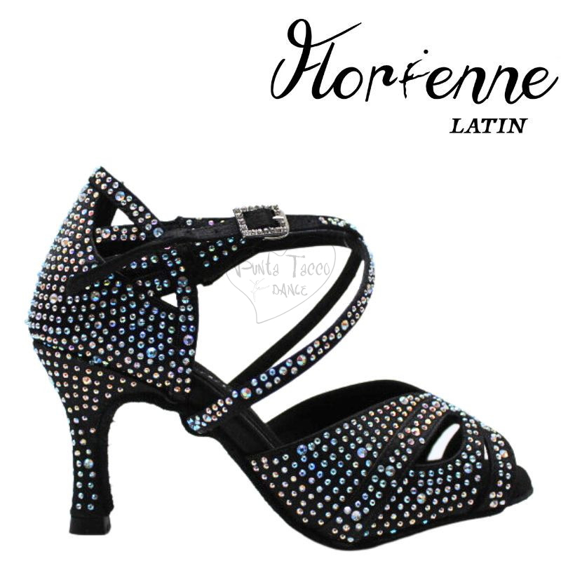 Bellissimo sandalo tempestato di strass