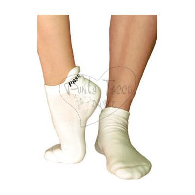 Short cotton socks for gymnastics