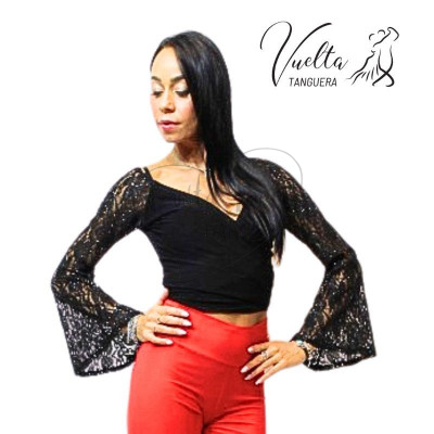 VUELTA TANGUERA ORIETA MAGLIA INCROCIATA TANGO