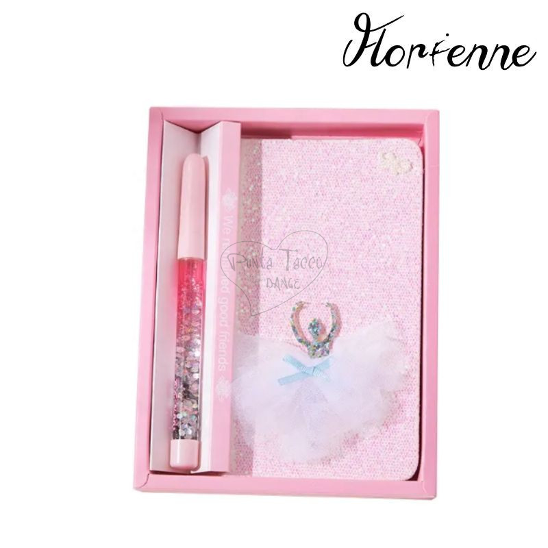 FLORIENNE AGG-80 QUADERNO CON PENNA BALLERINA