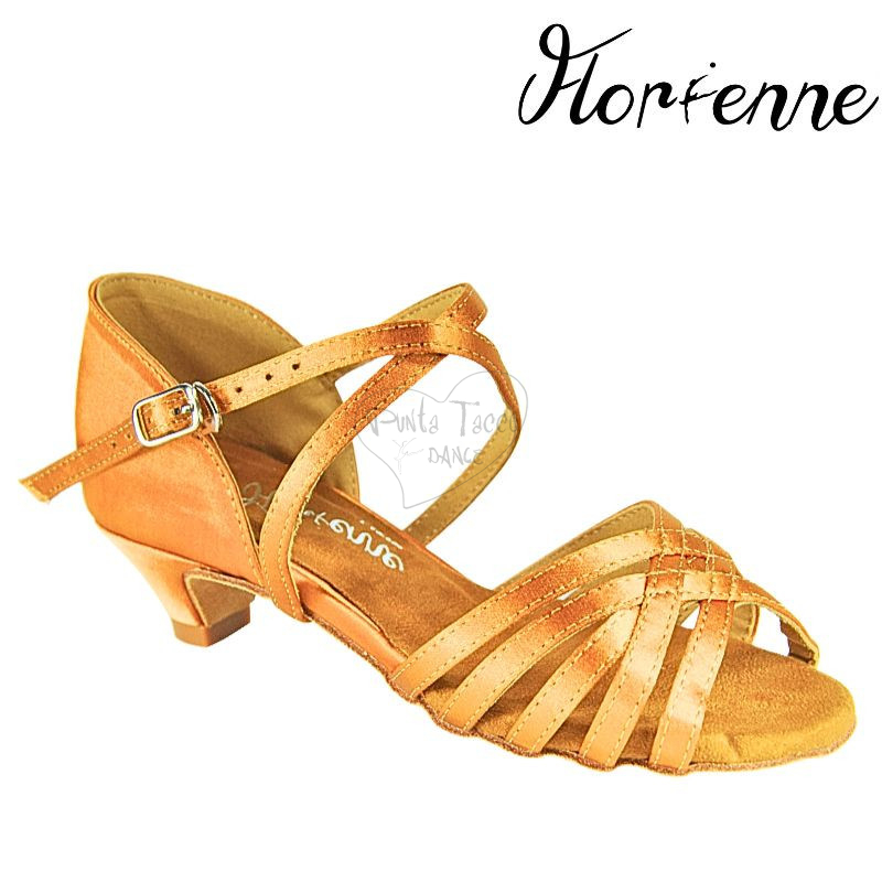 Classico sandalo bimba con elegante tacco largo da 3,5cm