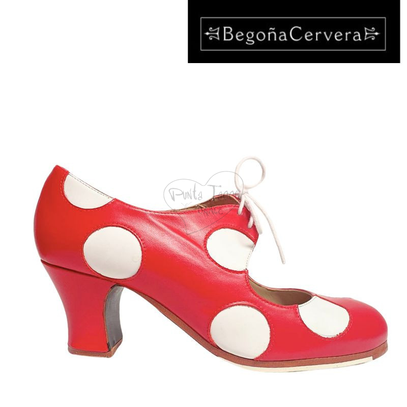 Begona Cervera Lunares M77 Scarpa da Flamenco