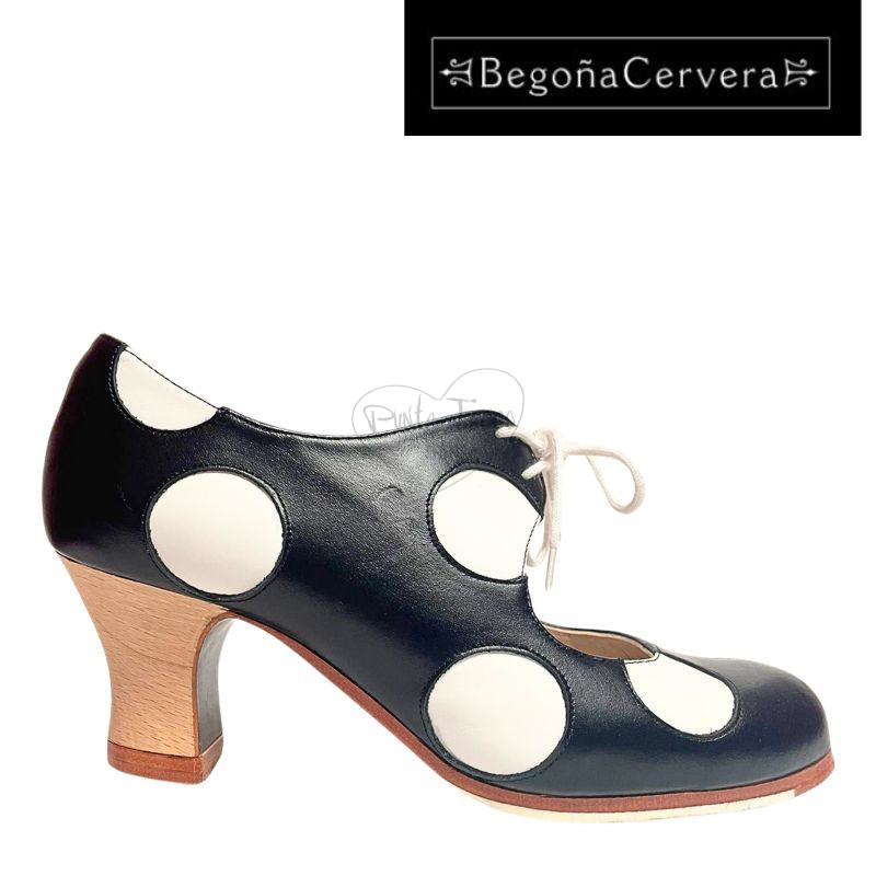 Begona Cervera Lunares M77 Scarpa da Flamenco