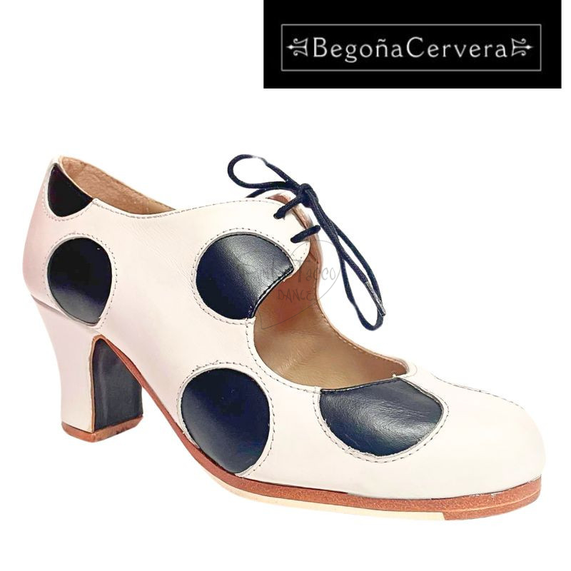 Begona Cervera Lunares M77 Scarpa da Flamenco
