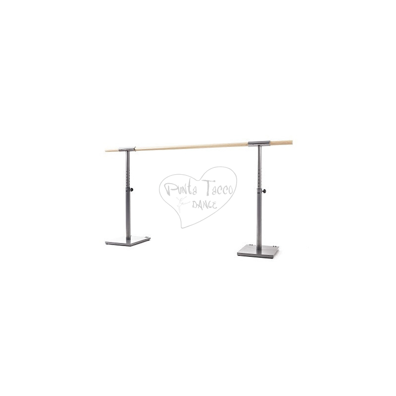 Dinamica Ballet Isa Adjustable 1.5mt Mobile Bar with Wheels