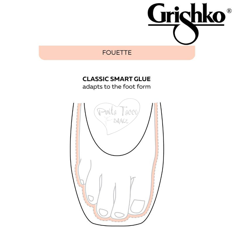 Grishko Fouette 0501 Punta Danza Suola M