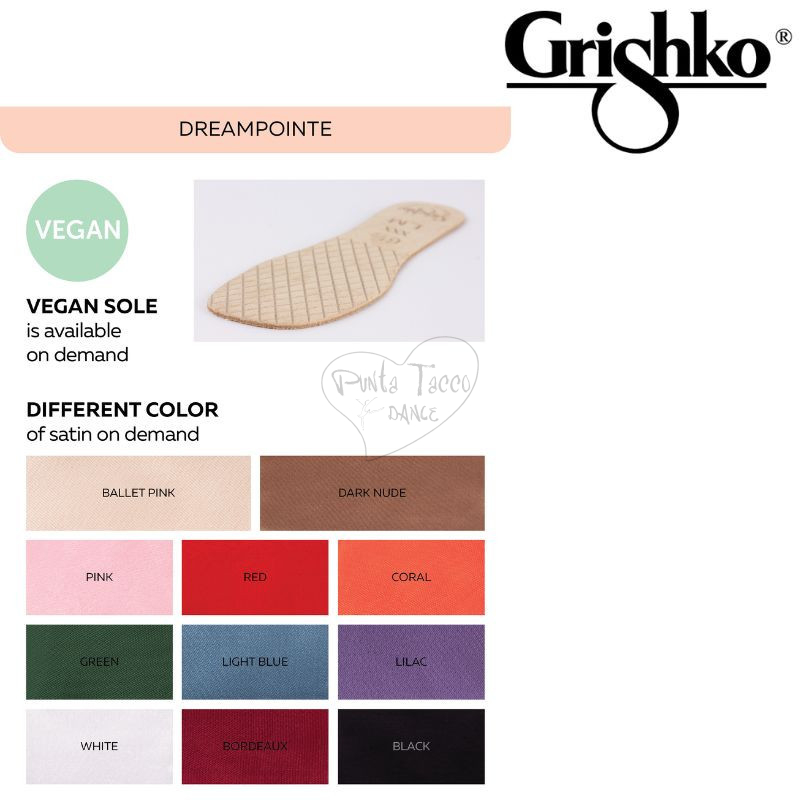 Grishko Dreampointe Sole MF Dance Pointe Shoe