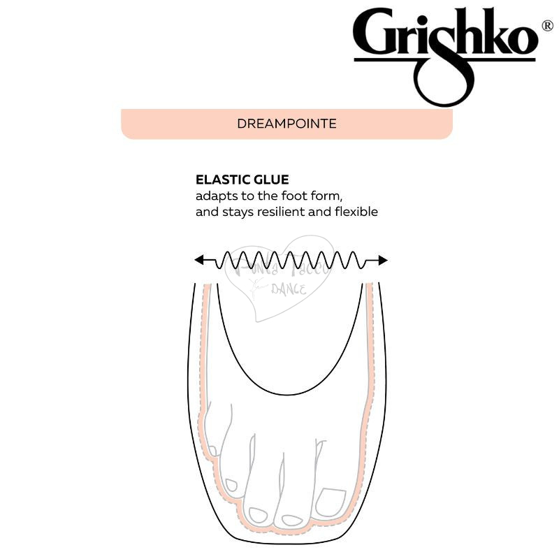 Grishko Dreampointe Sole MF Dance Pointe Shoe