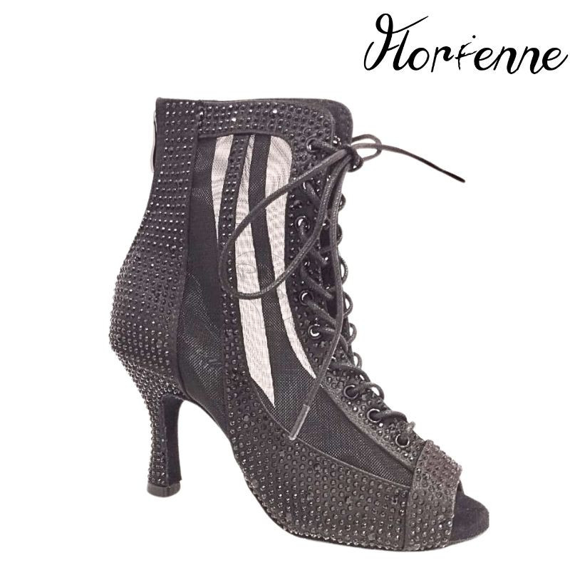 FLORIENNE KS-423 STIVALETTO DA BALLO STRASS