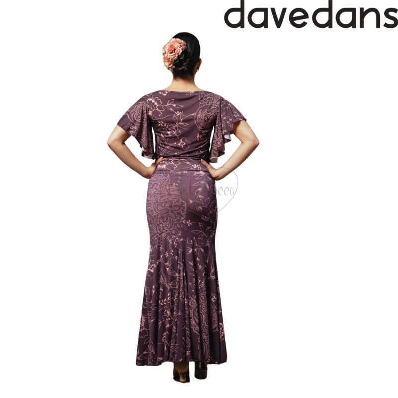 Davedans 5098 top CHARDIN flamenco