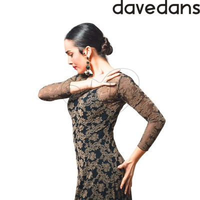 Davedans 5104 ROCOCO VESTITO Tulle flamenco