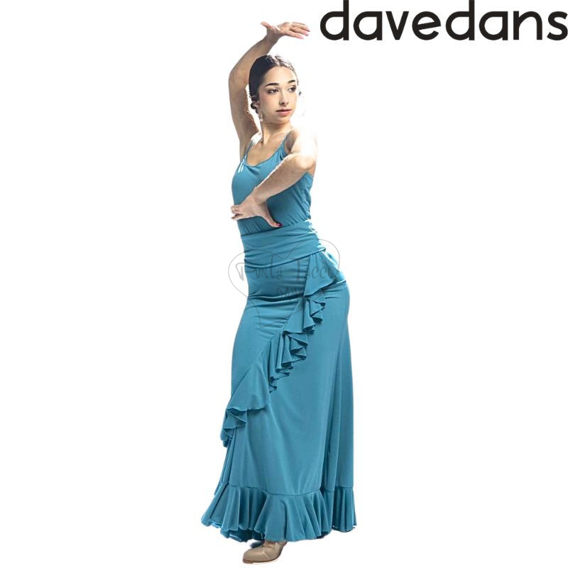 DAVEDANS   3908 FALDA VALORIA GONNA FLAMENCO