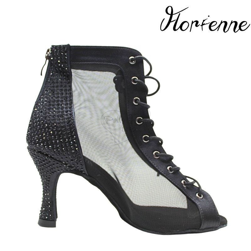 FLORIENNE KRYSTAL KS-305 SCARPA DA BALLO STIVALETTO