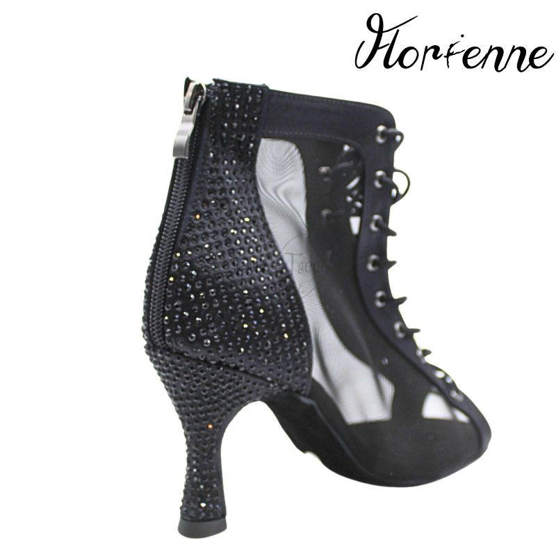 FLORIENNE KRYSTAL KS-305 SCARPA DA BALLO STIVALETTO