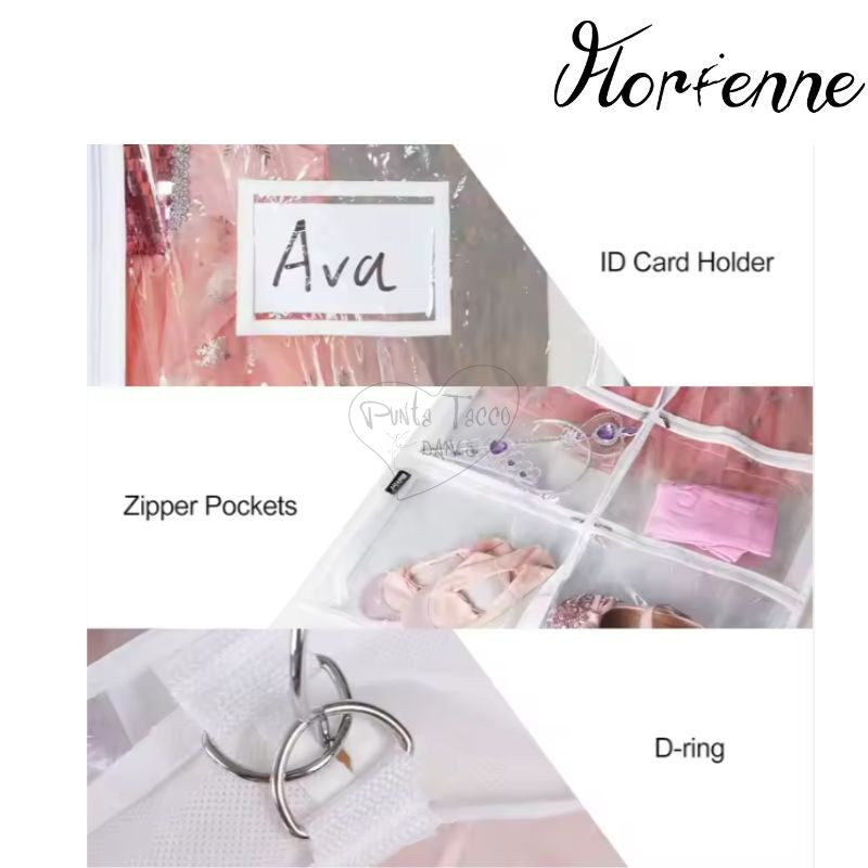 FLORIENNE EFAN PORTA ABITI TRASPARENTE