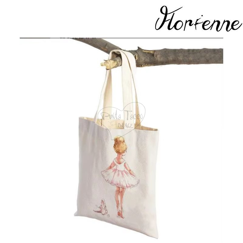 FLORIENNE STD1978-2 SHOPPER BORSA TELA DANZA
