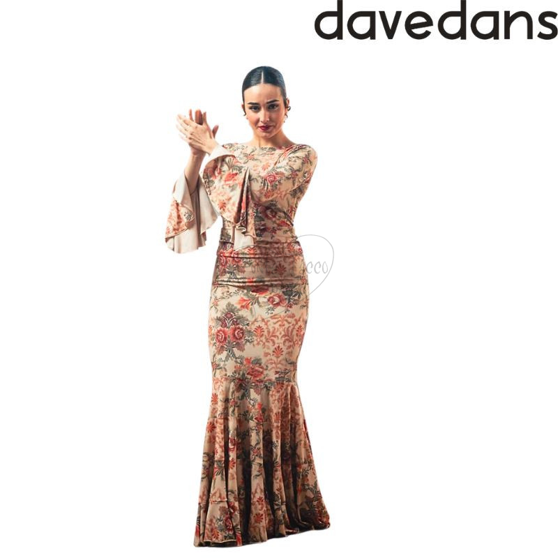 DAVEDANS 5053 GONNA FALDA MAULE FLAMENCO