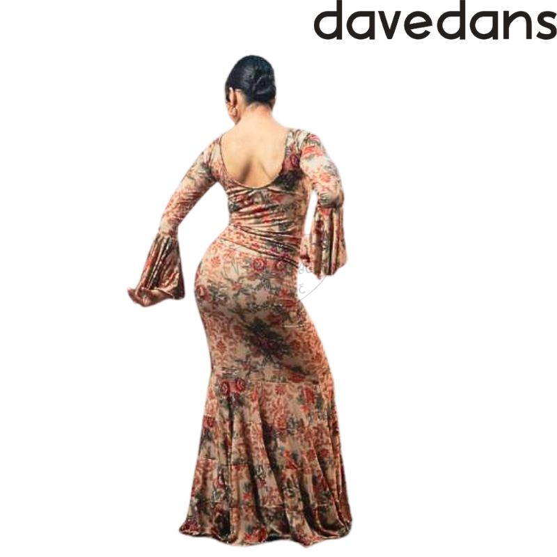 DAVEDANS 5053 GONNA FALDA MAULE FLAMENCO
